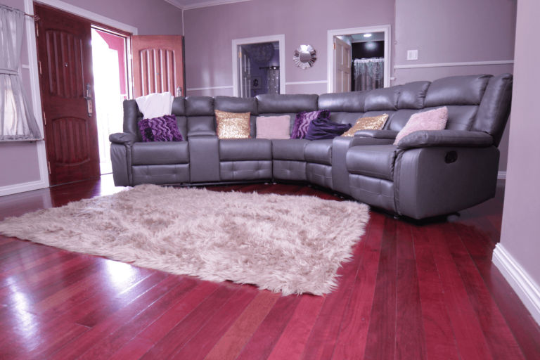 Purpleheart flooring